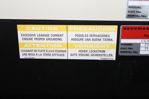 Thumbnail image of Beckman J2-21 Floorstanding Centrifuge (Serial No: GJ2130) with Rotor