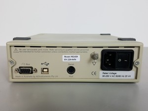 Thumbnail image of ADInstruments Powerlab 2/20 Control Unit Model ML820 Lab