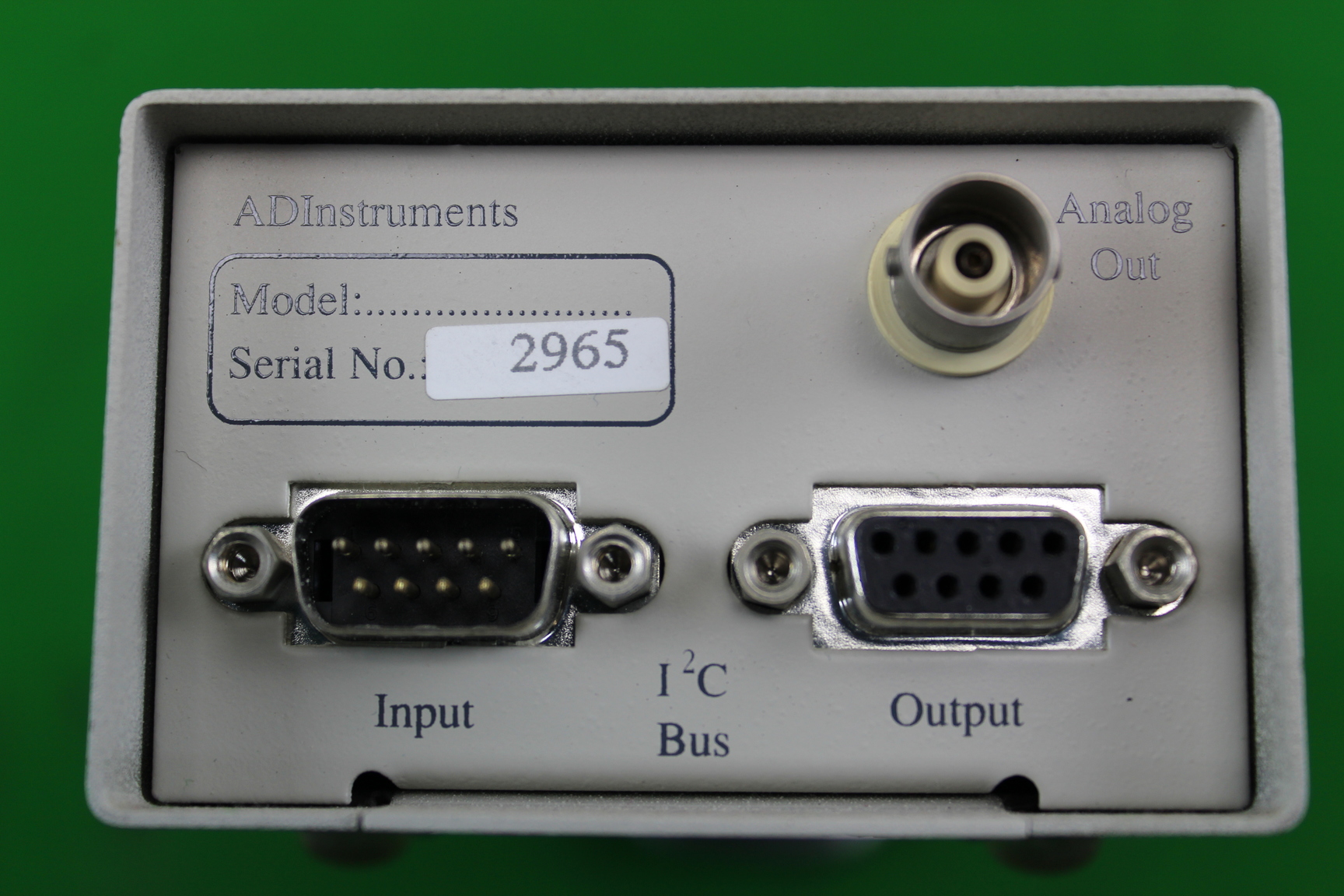 Powerlab Adinstruments Models ADInstruments Powerlab/Maclab BRIDGE Amp Model ML110