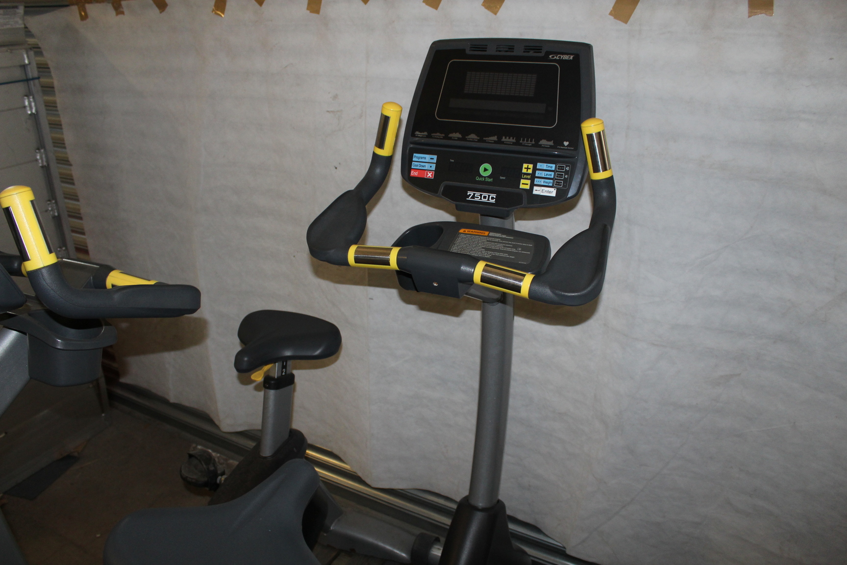 Image of 2 Faulty Cybex 530 C Professional Gym Indoor Cycling Exercise Bike