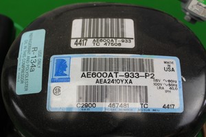 Thumbnail image of Tecumseh Motor Air Compressor w/ Fan AE600AT-933-P2