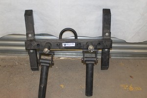 Thumbnail image of Barbell Holder T-Bar Row Platform Double Commercial Weight Lifting Gym Equipment