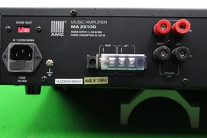 Thumbnail image of AMC MA2X100 Music Amplifier 2 x 100W RMS