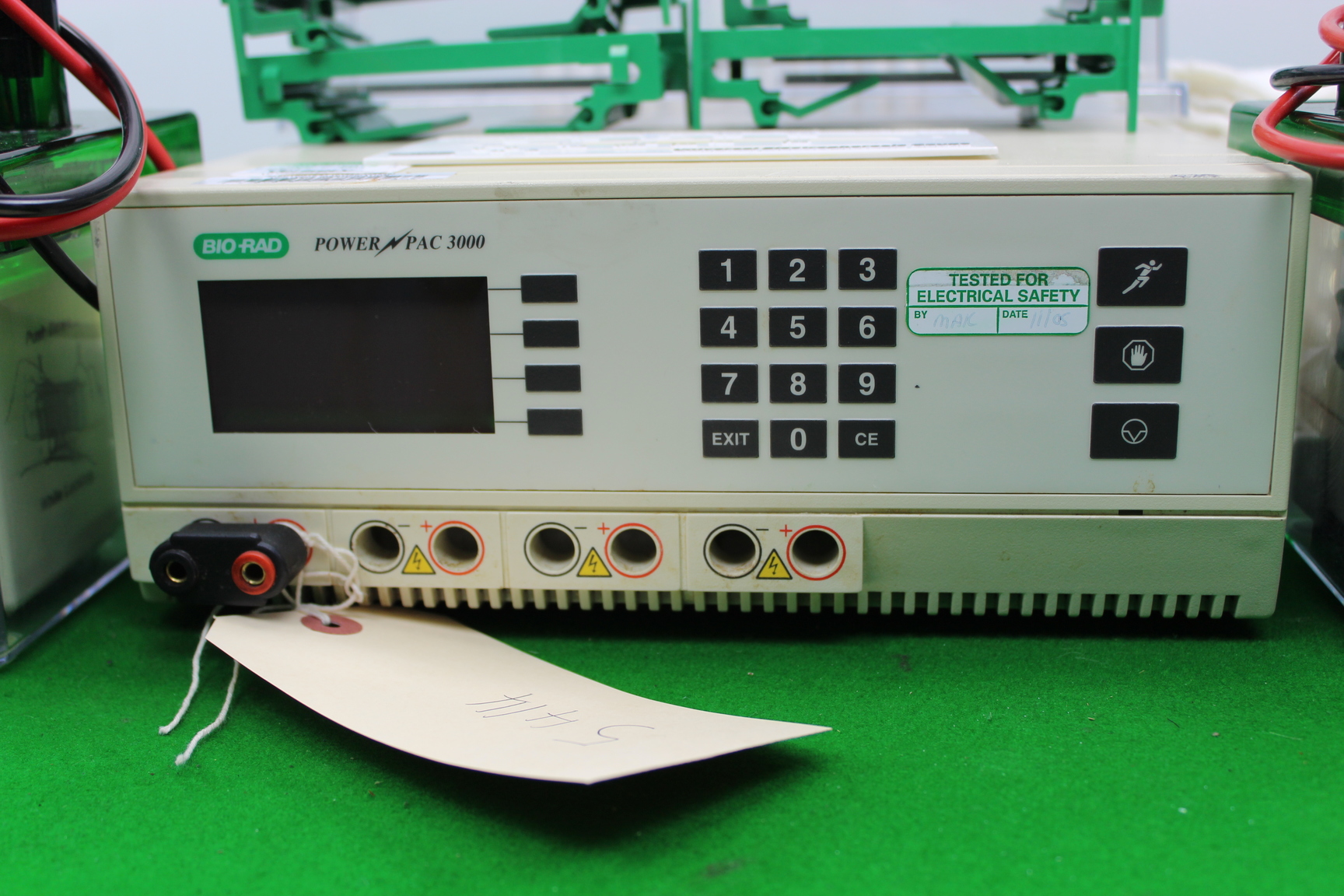 Image of Bio Rad Power Pac 3000 Digital Power Supply with Accessories 