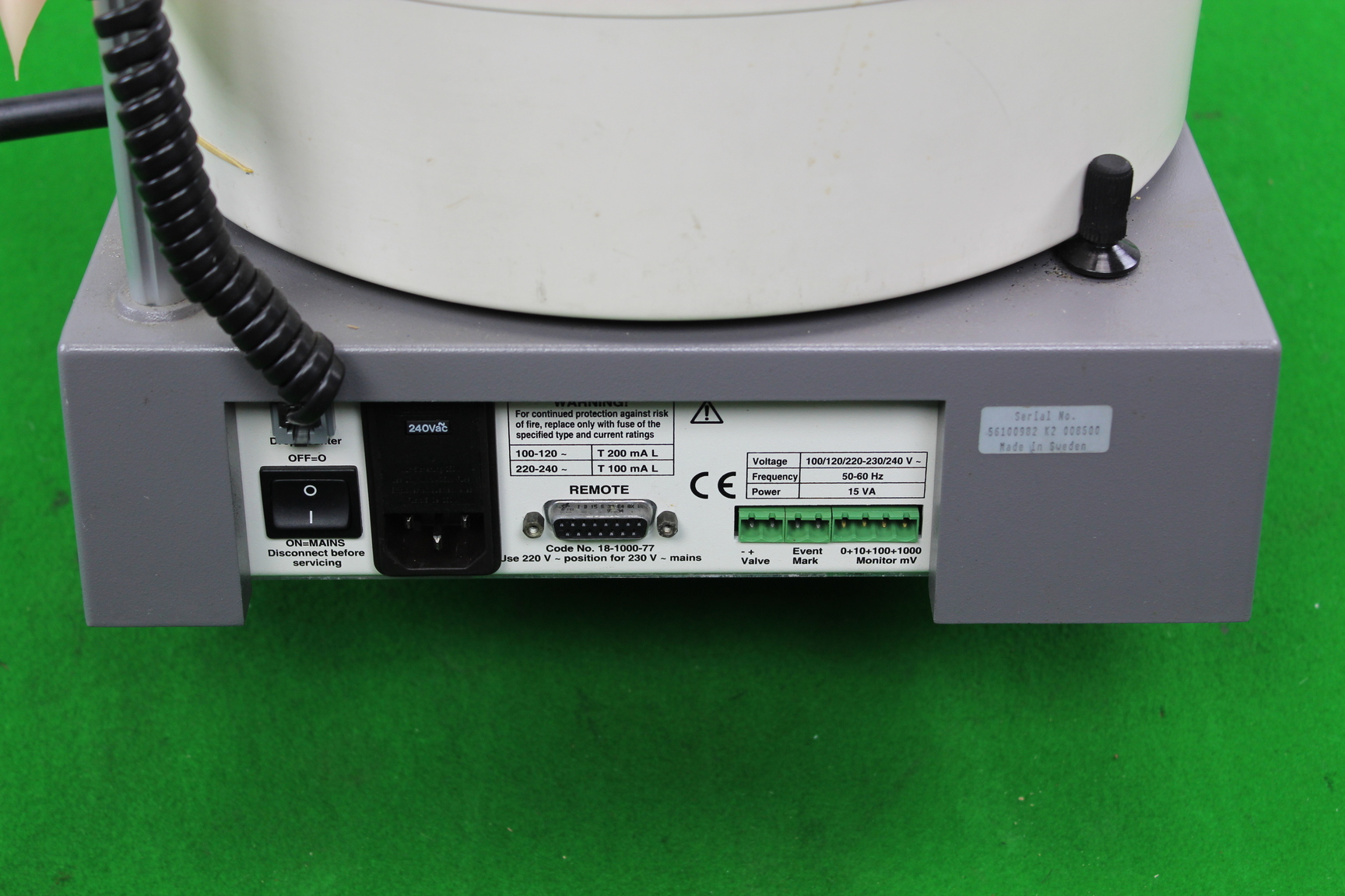 Image of Pharmacia Biotech FRAC-100 Fraction Collector w/ 95 Slot Carousel