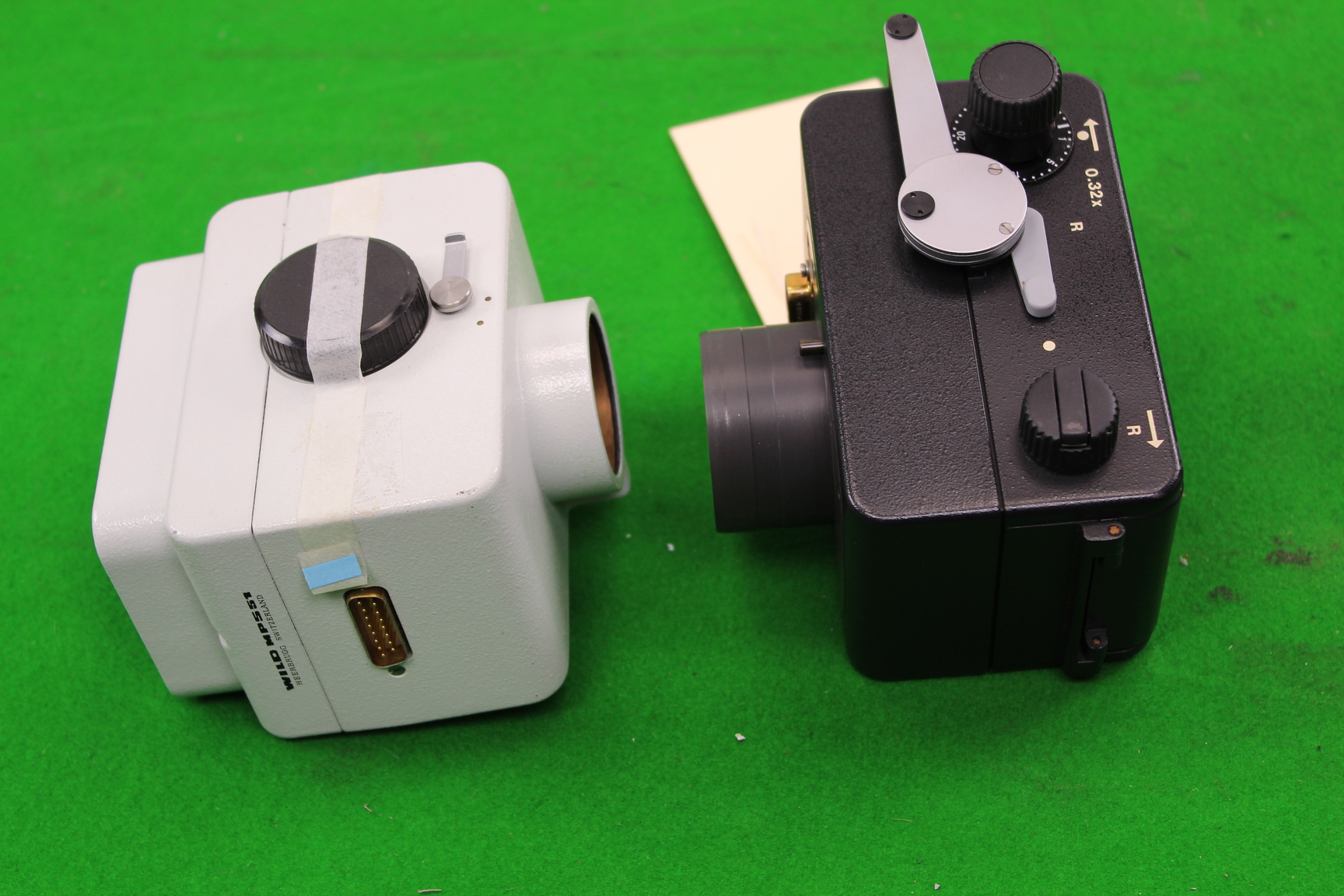 Image of Leitz Wetzlar Camera 093-032.010 + Heerbrugg Wild HPS51 Microscope Equipment