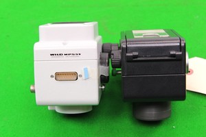 Thumbnail image of Leitz Wetzlar Camera 093-032.010 + Heerbrugg Wild HPS51 Microscope Equipment