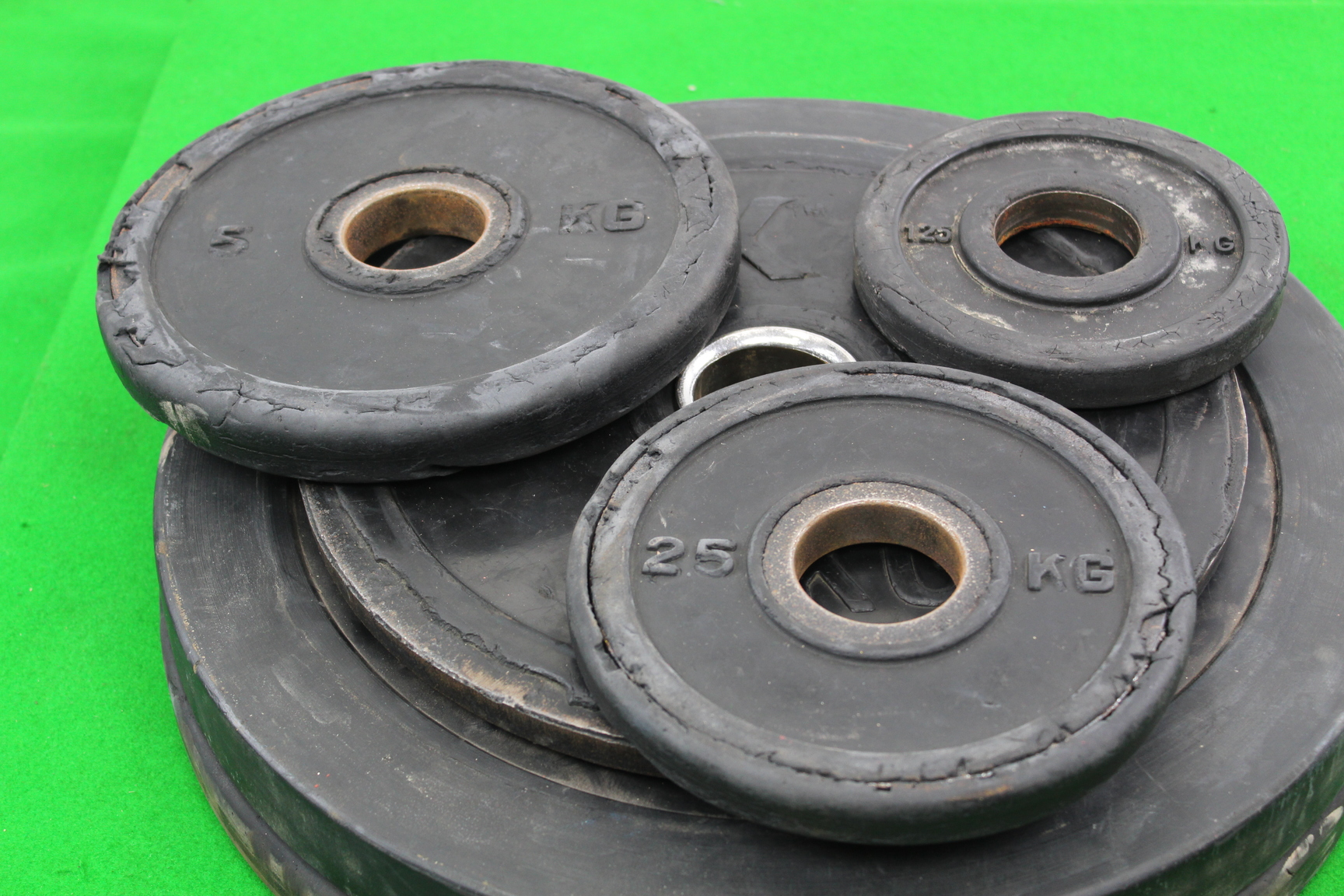 Image of Assortment of Weight Plates 578 kg in total Hampton, Nelco, Jordan