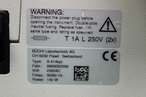 Thumbnail image of Buchi Scrubber B-414 W/ Operating Manual Laboratory Scientific   