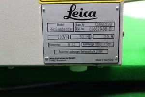 Thumbnail image of Leica EG 1160 Paraffin Embedding Center W/ Instruction Manual System Laboratory 
