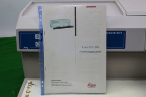Thumbnail image of Leica EG 1160 Paraffin Embedding Center W/ Instruction Manual System Laboratory 