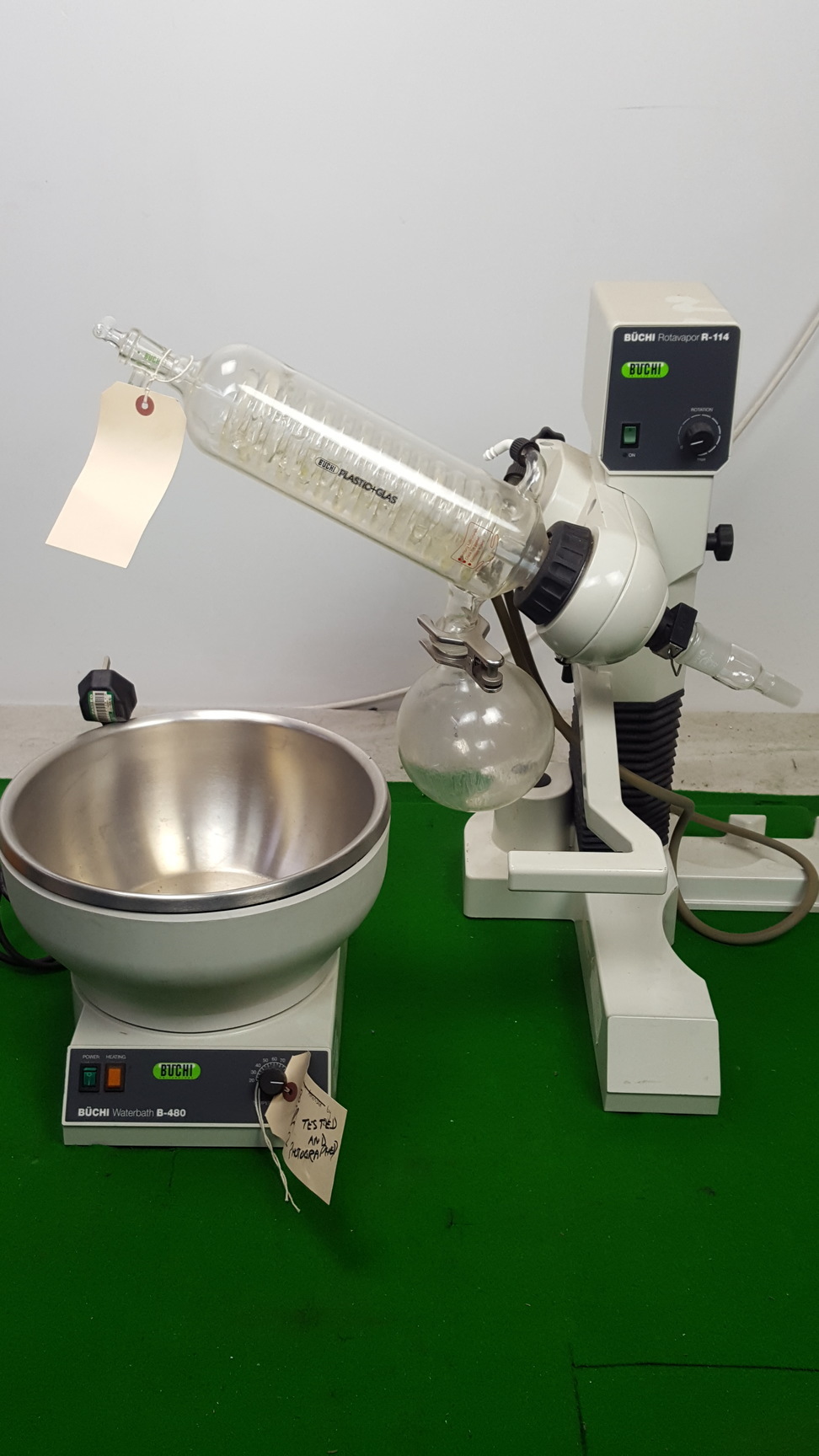 Buchi Rotavapor R114 Evaporator Laboratory Scientific R114A29P