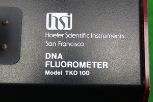 Thumbnail image of HSI Hoefer Scientific Instruments DNA FLUOROMETER Model TKO 100