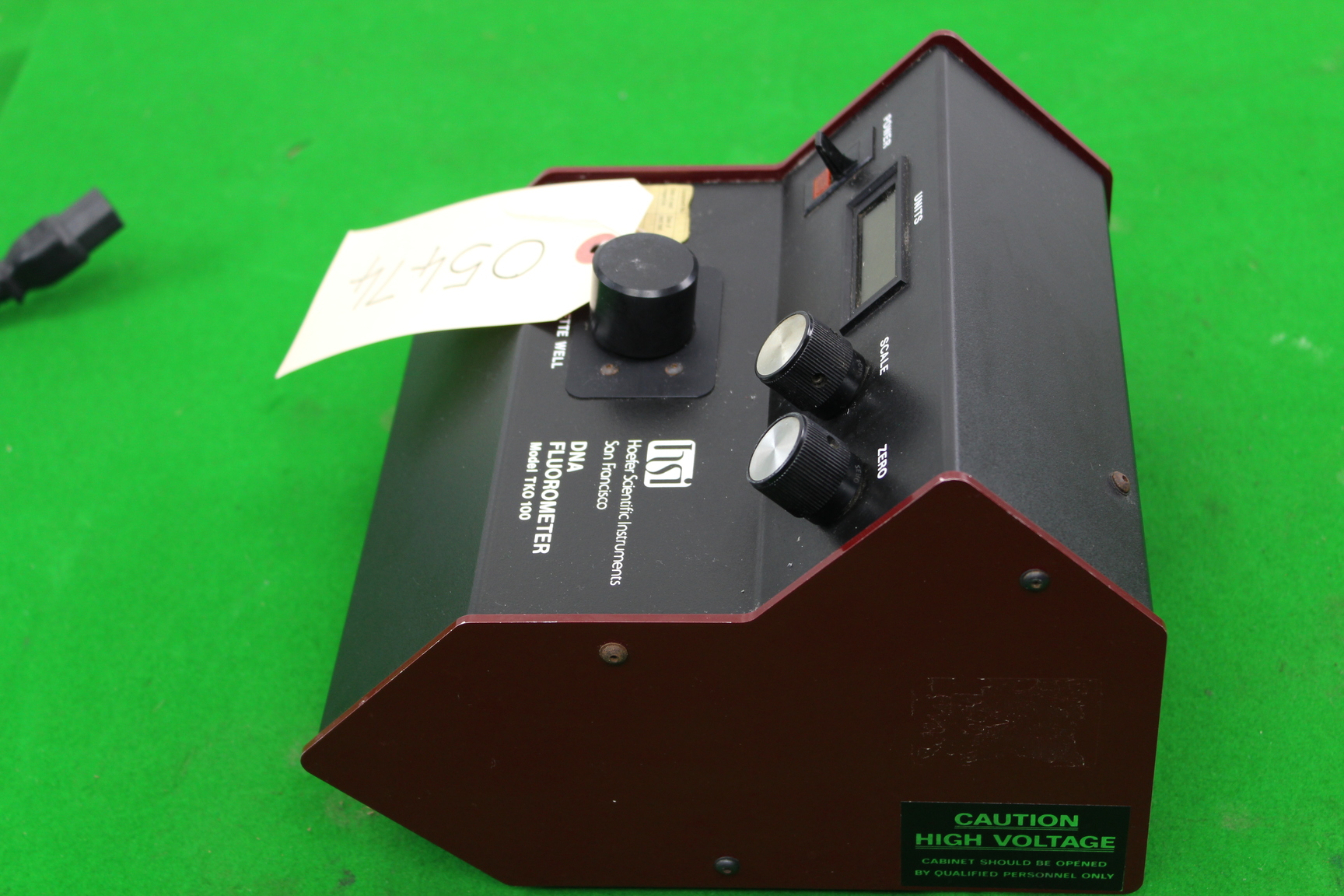 Image of HSI Hoefer Scientific Instruments DNA FLUOROMETER Model TKO 100
