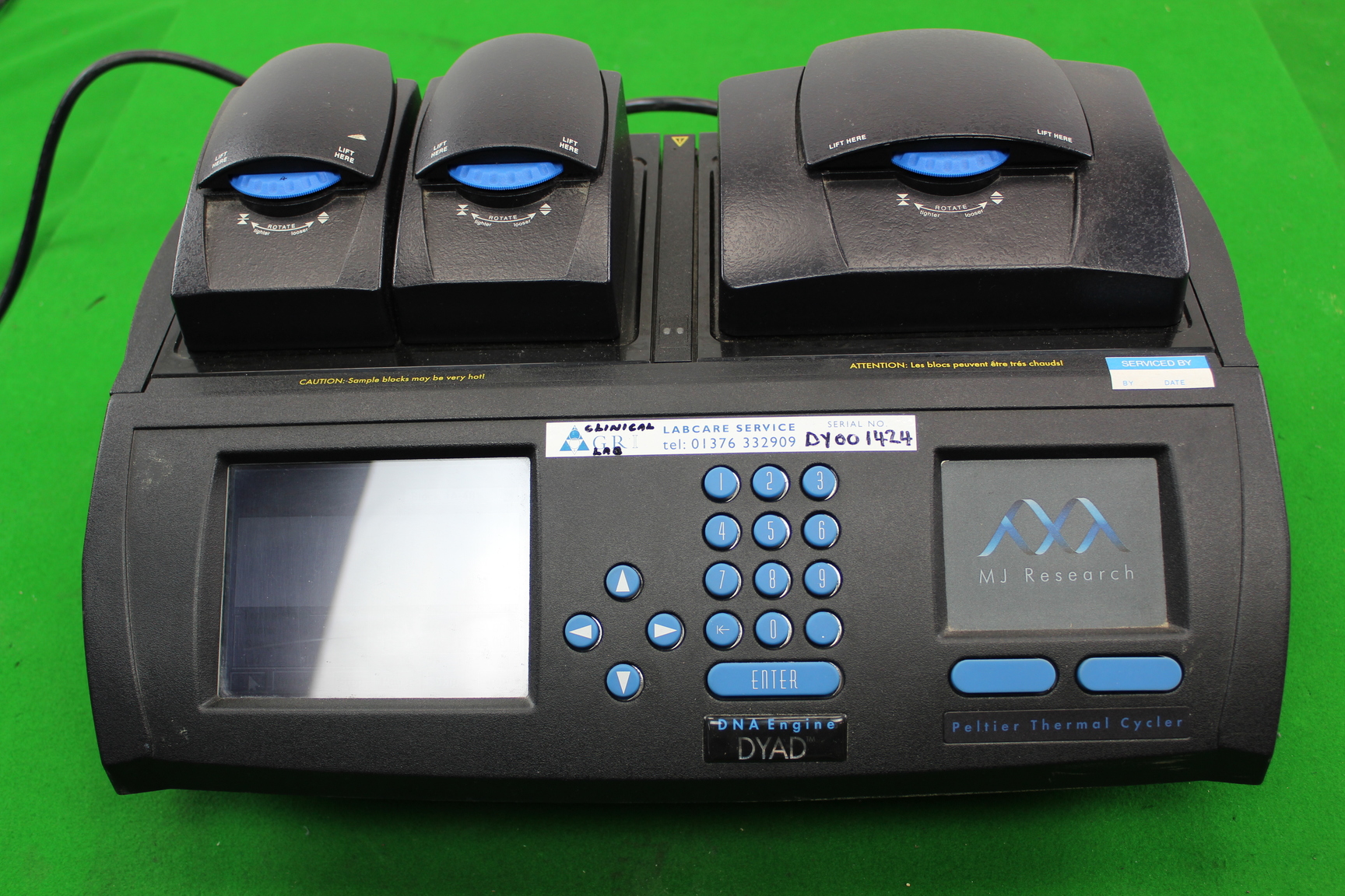 Image of MJ Research Peltier Thermal Cycler DNA Teste