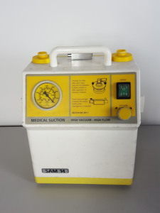 Thumbnail image of SAM 14 High Vacuum-High Flow Medical Suction Unit Lab - Spares / Repairs