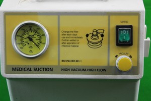 Thumbnail image of SAM 12 High Vacuum-High Flow Medical Suction Units Lab Equipment 