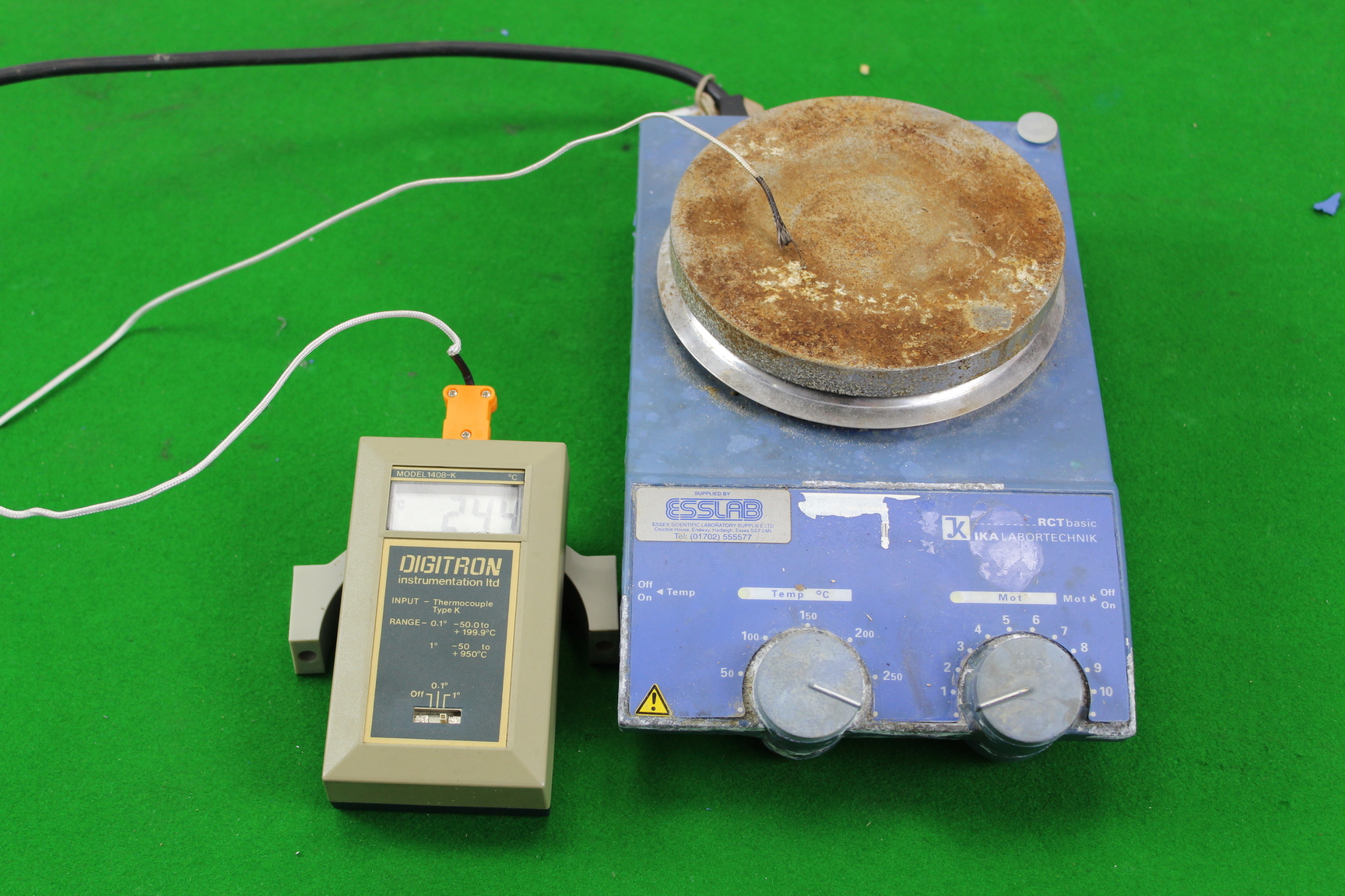 Image of IKA RCT Basic Laboratory Hotplate & Magnetic Stirrer 