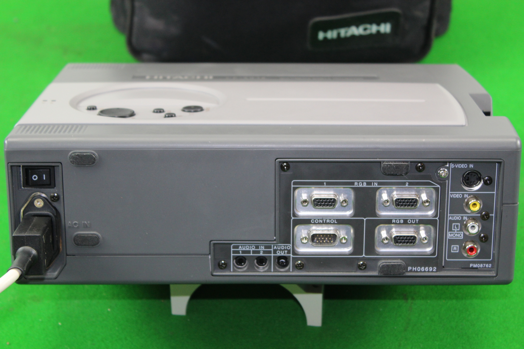 Image of Hitachi CP-X938 Projector Electronic Multimedia Mobile Projector LCD Working 