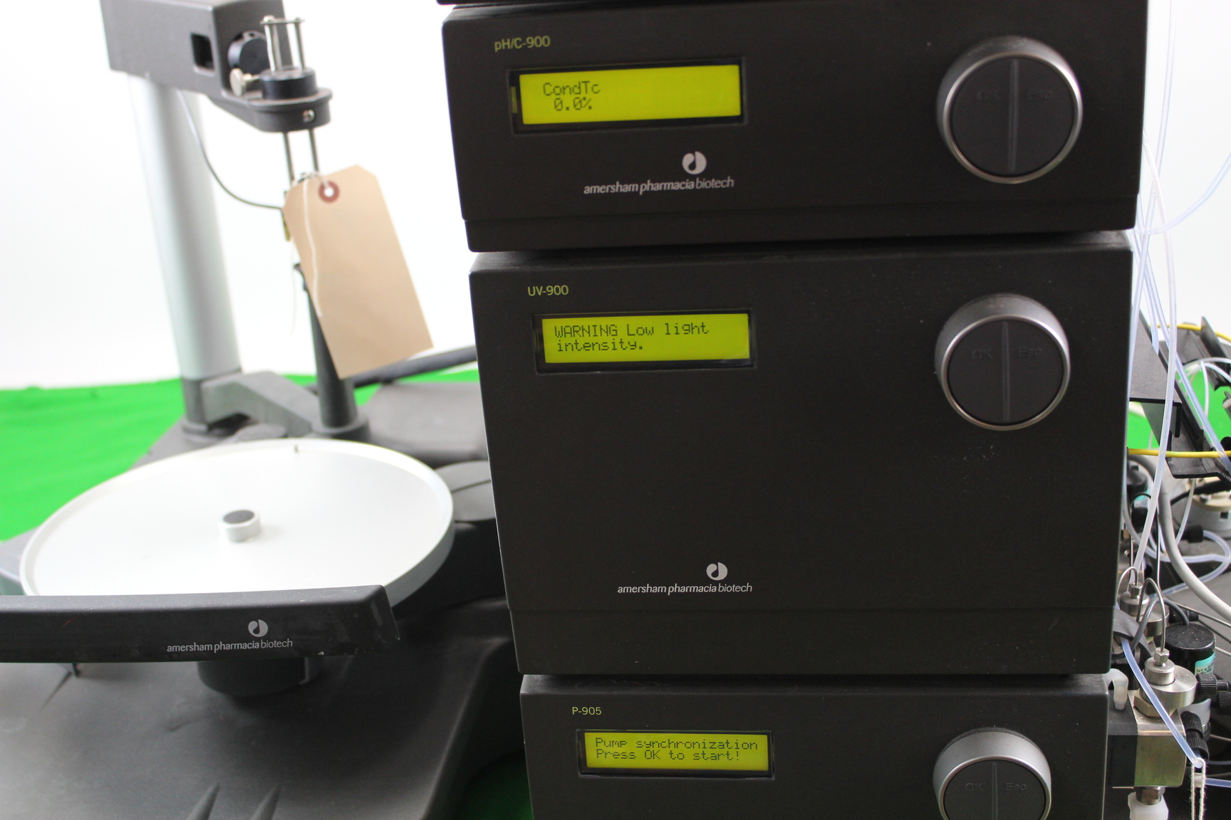Image of LC System Amersham & GE Frac-950 Fraction Collector Laboratory Scientific  