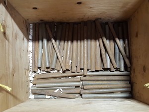 Thumbnail image of 71 Mild Steel & Silver Steel Bars, 33mm, 28mm, 19mm