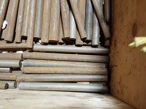 Thumbnail image of 71 Mild Steel & Silver Steel Bars, 33mm, 28mm, 19mm