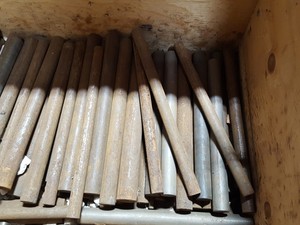 Thumbnail image of 71 Mild Steel & Silver Steel Bars, 33mm, 28mm, 19mm