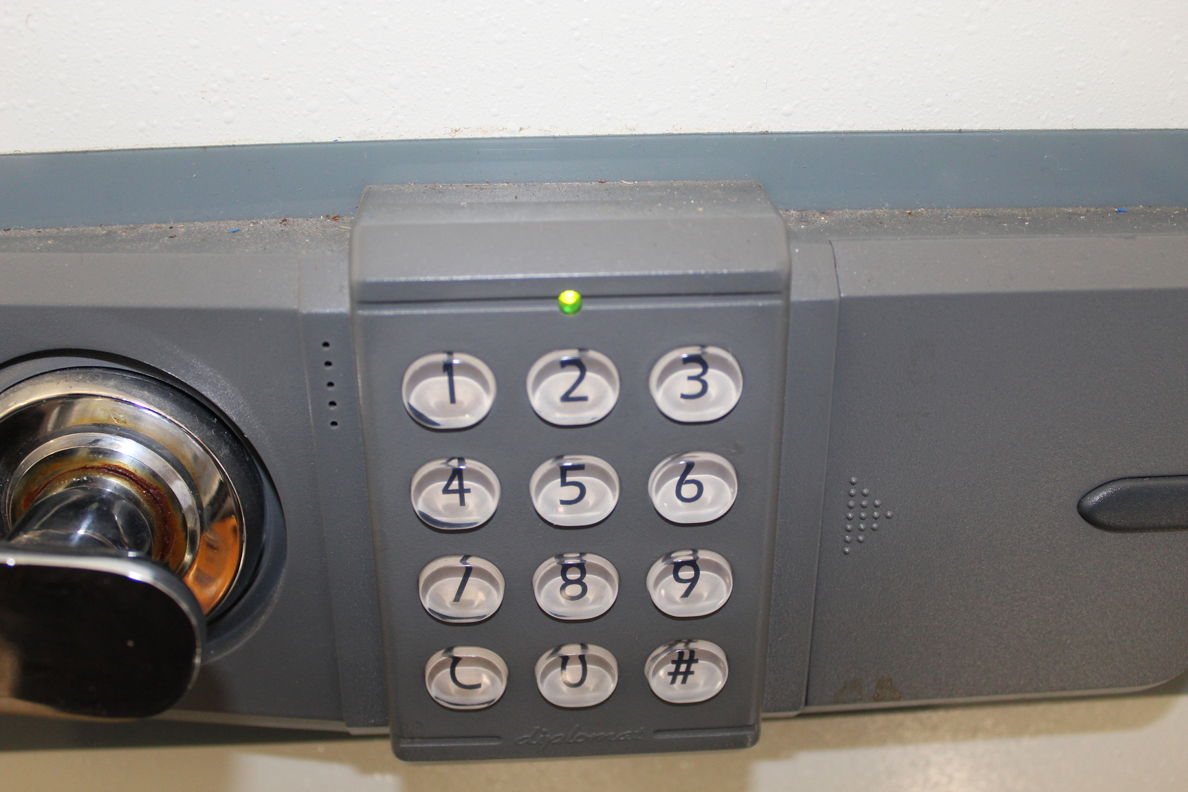 Image of Phoenix 2500 Datacombi Lock Safe Numbered Pass Code Electronic Lock With Racking