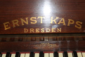 Thumbnail image of Ernst Kaps Dresden Musical Baby Grand Piano Needs Tuning  