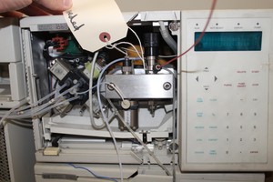 Thumbnail image of HP Series 1050 HPLC HP 1050 79853C VW Detector, Autosampler, 