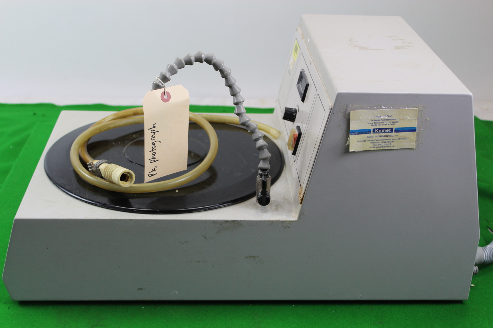 Image of Kemet Labpol 8-12 Grinding & Polishing Machine Variable Speed 500 RPM Dental Lab