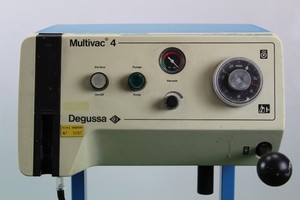 Thumbnail image of Degussa Multivac 4 Vacuum Mixer Stirring Device inc 3 Cups Dental Lab Equipment