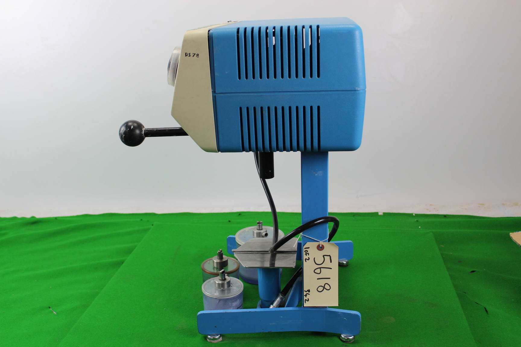 Image of Degussa Multivac 4 Vacuum Mixer Stirring Device inc 3 Cups Dental Lab Equipment