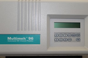Thumbnail image of 2 x Beckman Coulter Multimek 96 Automated 96-Channel Pipettors + Accessories