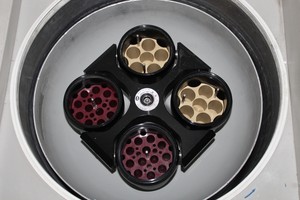 Thumbnail image of Faulty Sanyo MSE Falcon 6/300 Refrigerated Large Bench Centrifuge  