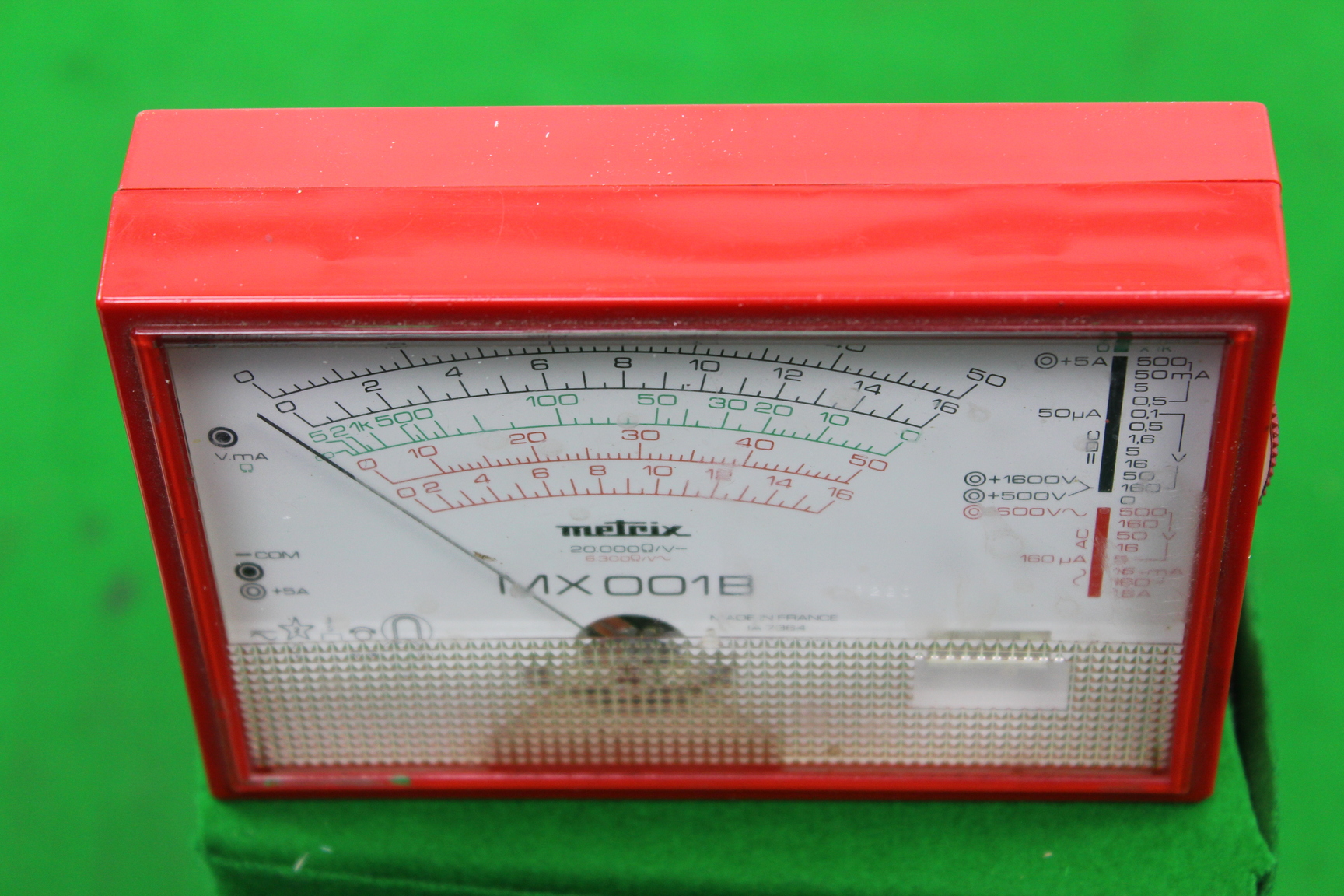 Metrix MX001B Vintage Analogue Multimeter Electrical Testing Equipment