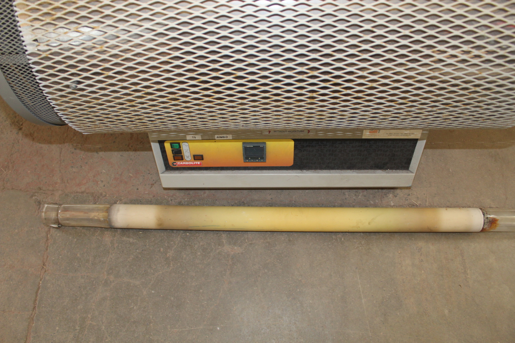 Image of Carbolite Glass Furnace STF 16/450 Maximum Temperature 1600C Glass Lab Oven Heat