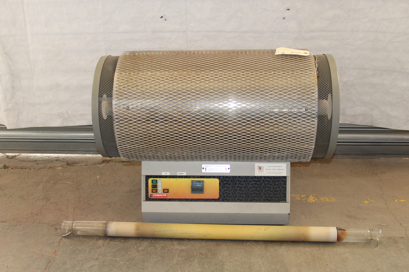 Image of Carbolite Glass Furnace STF 16/450 Maximum Temperature 1600C Glass Lab Oven Heat