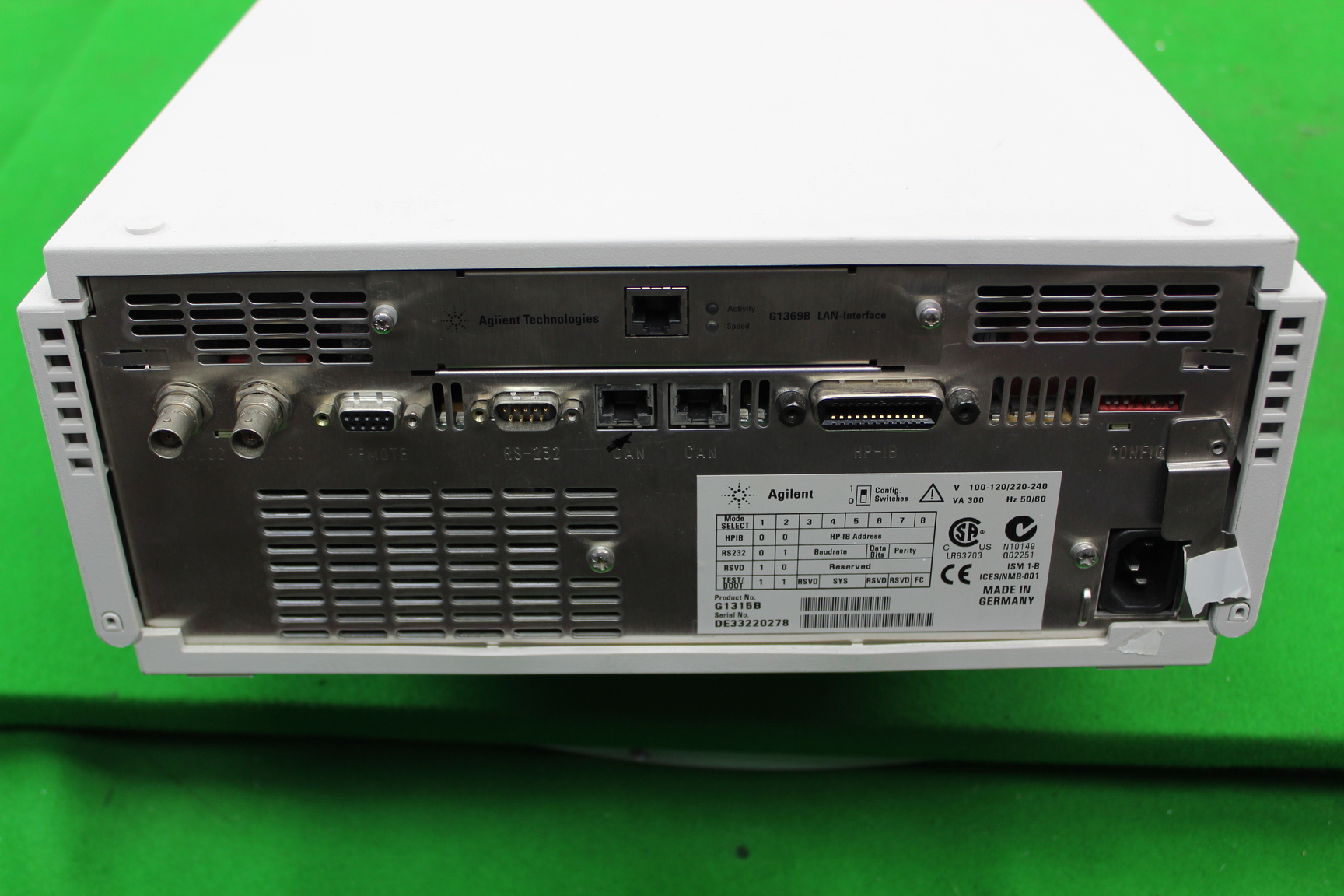 Image of Agilent 1100 HPLC G1315B DAD Detector Lab Laboratory 