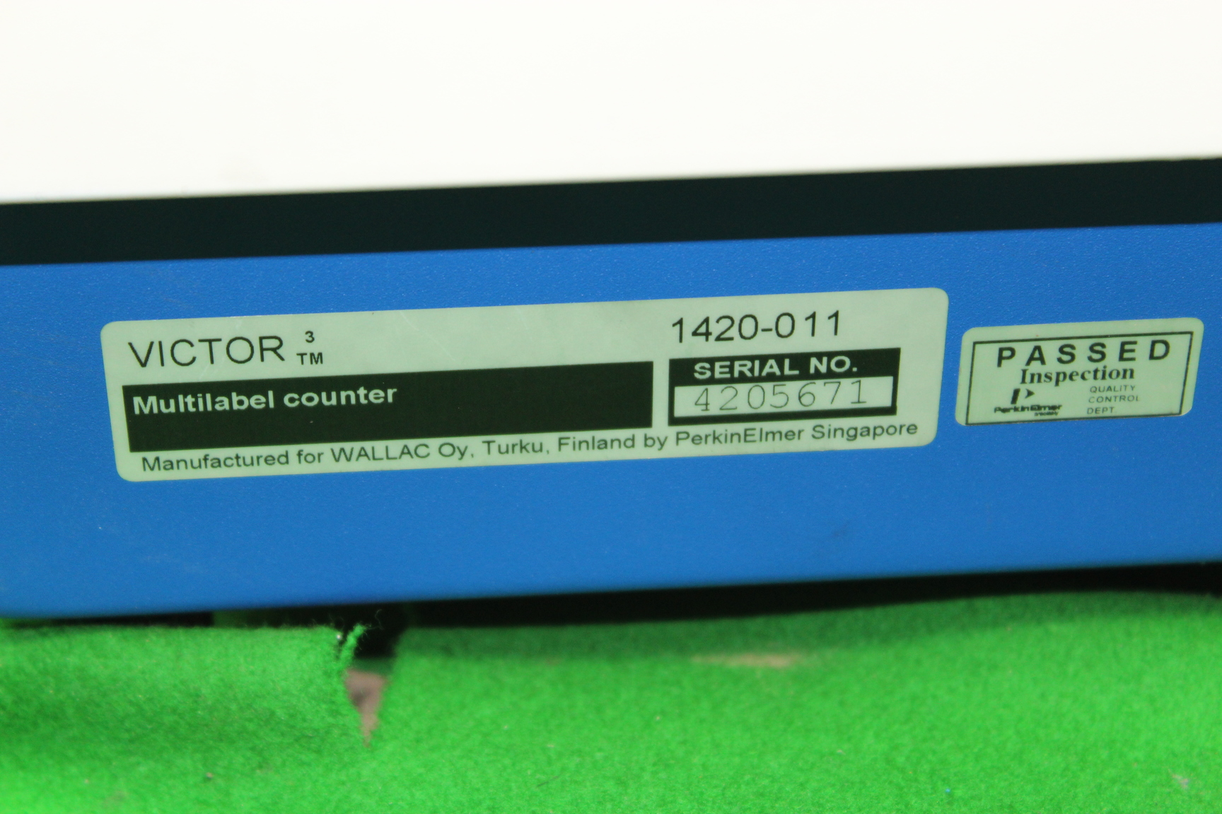 Image of Perkin Elmer VICTOR 3 1420 Multilabel Counter w/ Liquid Injector + Software