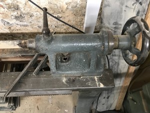 Thumbnail image of A.Cooksley and Co Wood Work Shop Lathe Motor Size ALK2 52" x 62" x 19"
