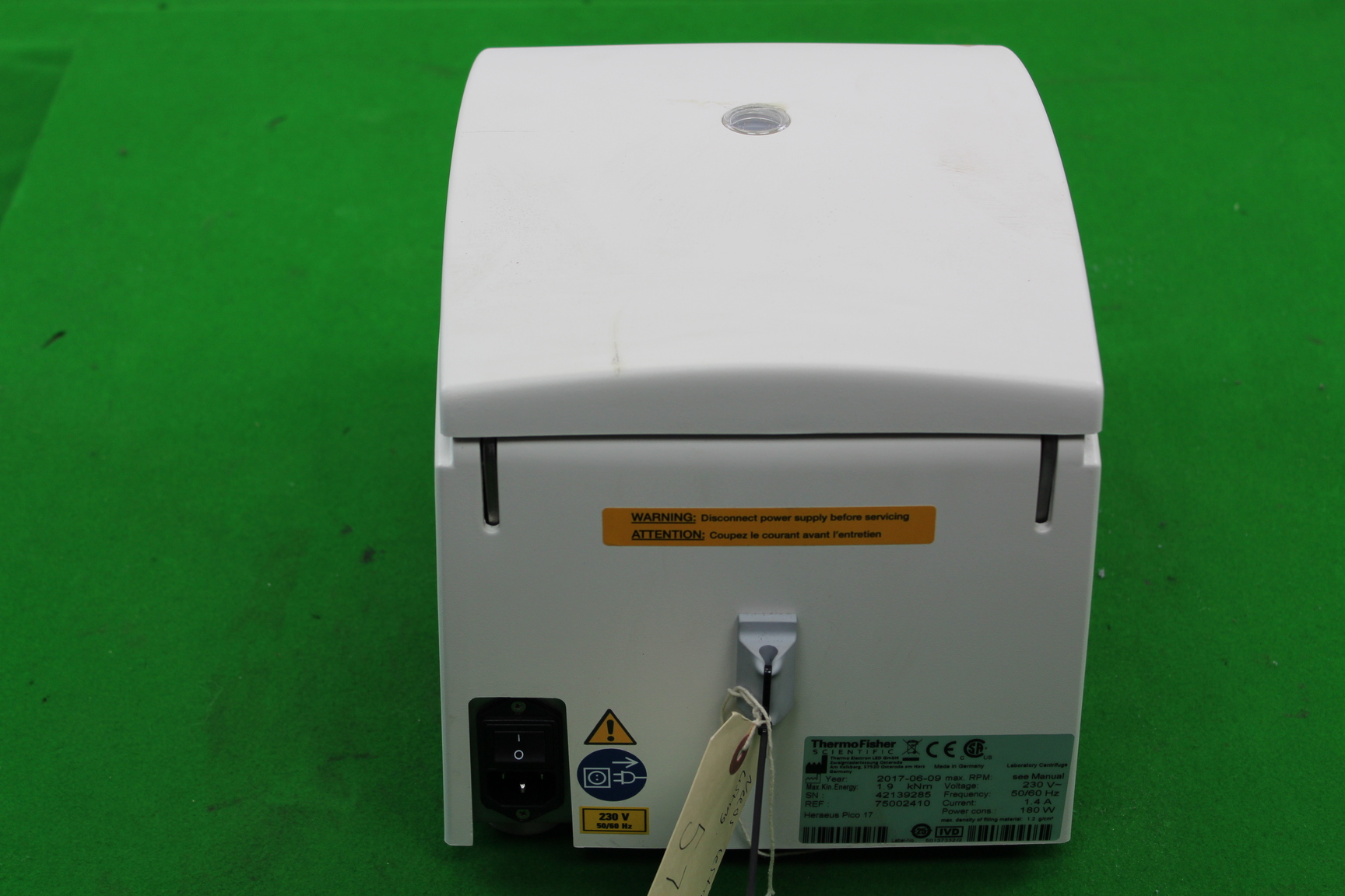 Image of Thermo Heraeus Pico 17 Centrifuge 
