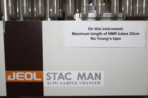Thumbnail image of Jeol Stac Man NMR auto sample changer lab equipment autosampler