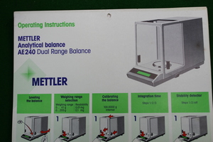 Thumbnail image of Mettler AE 240 Analytical Balance 