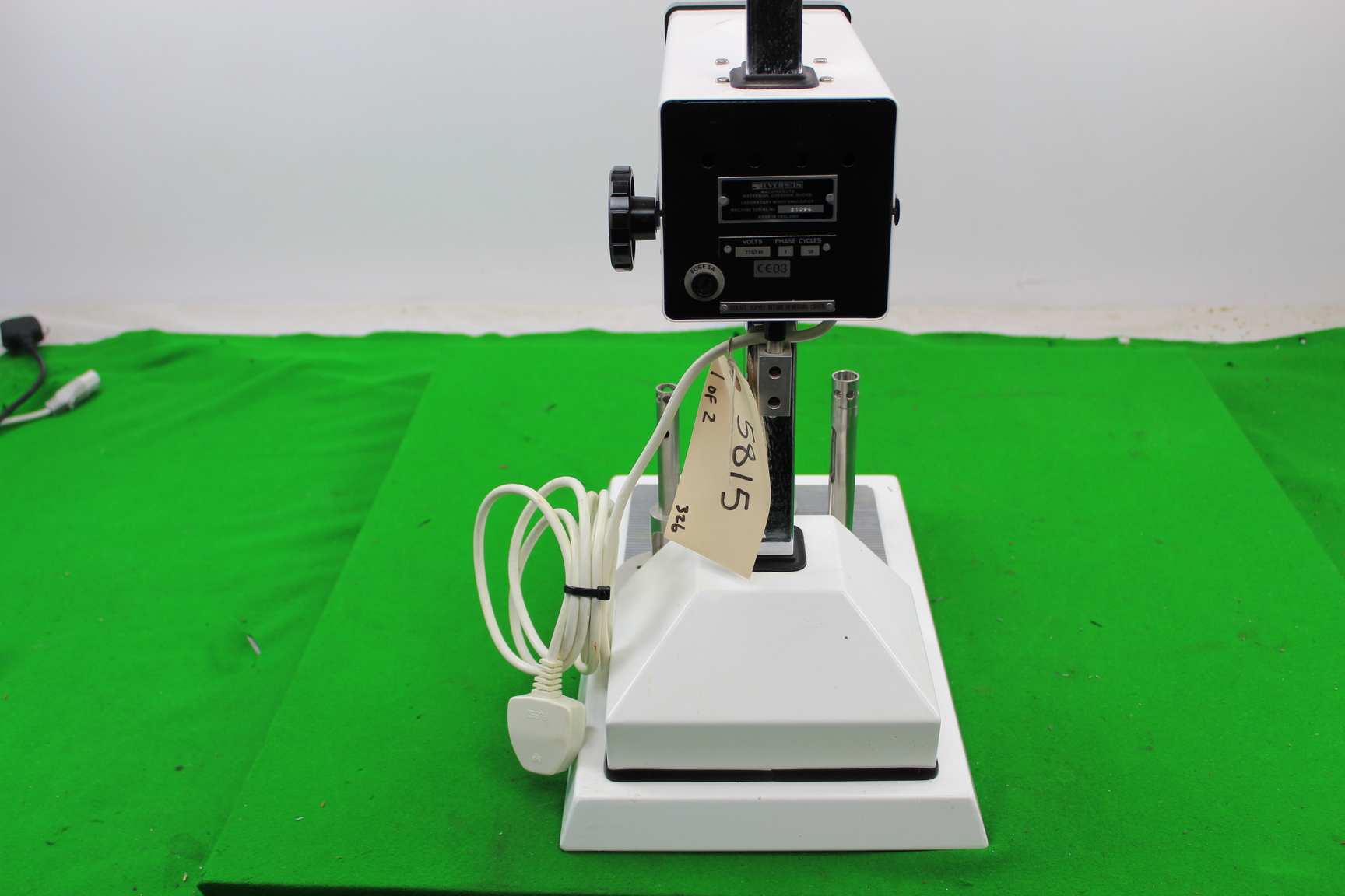 Image of Silverson SL2T Laboratory High Shear Mixer Emulsifier Homogeniser w/ Attachments