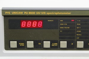 Thumbnail image of Philips PYE UNICAM PU 8600 UV/VIS Spectrophotometer
