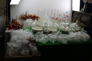 Thumbnail image of Job Lot of High Quality Laboratory Glassware 