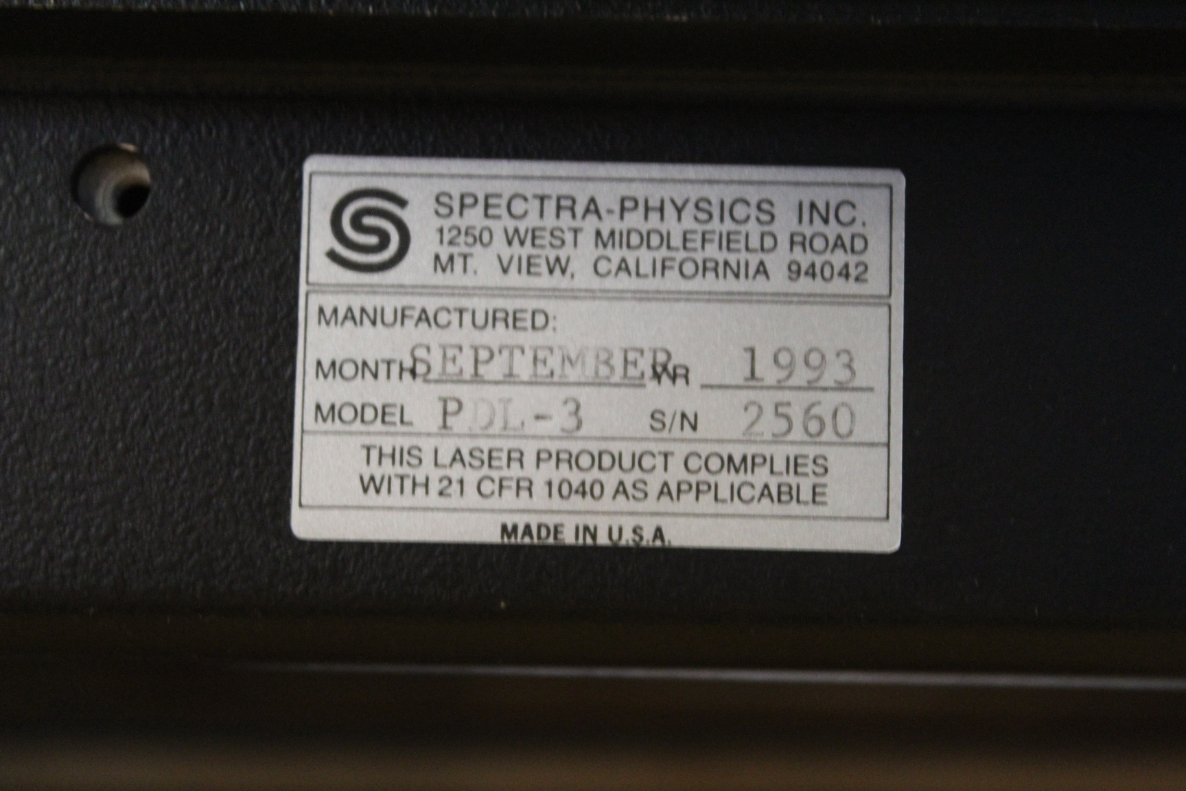 Image of Pair Of PDL-3 Pulsed Dye Lasers With 2 Dye Laser Oscillator Spectra-Physics 