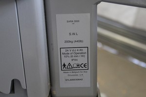 Thumbnail image of Arjo Huintleigh Sara 3000 Hoist Standing & Raising Mobility Aid Spares Repair