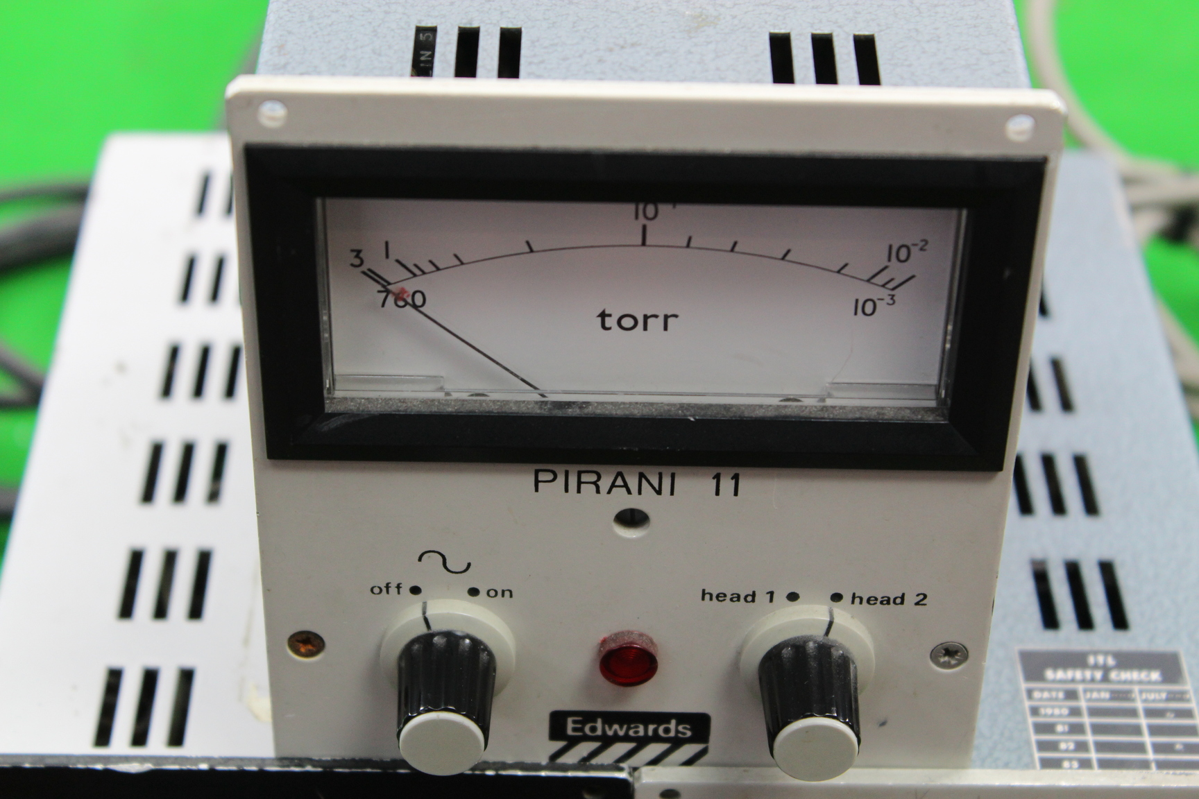 Image of Job lot of 3 x Edwards Vacuum Gauge, 1 x Pirani 11, 1 x Penning 8, 1 x Monitorr 